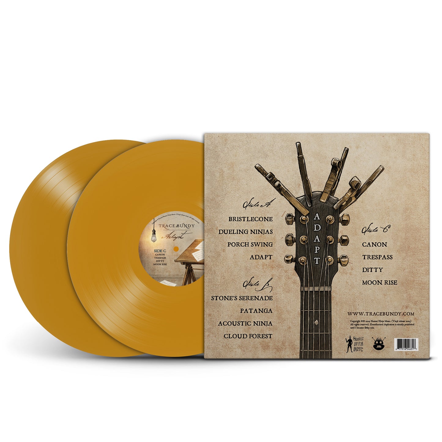 * ADAPT -LP/Vinyl (Honey Mustard pressing)