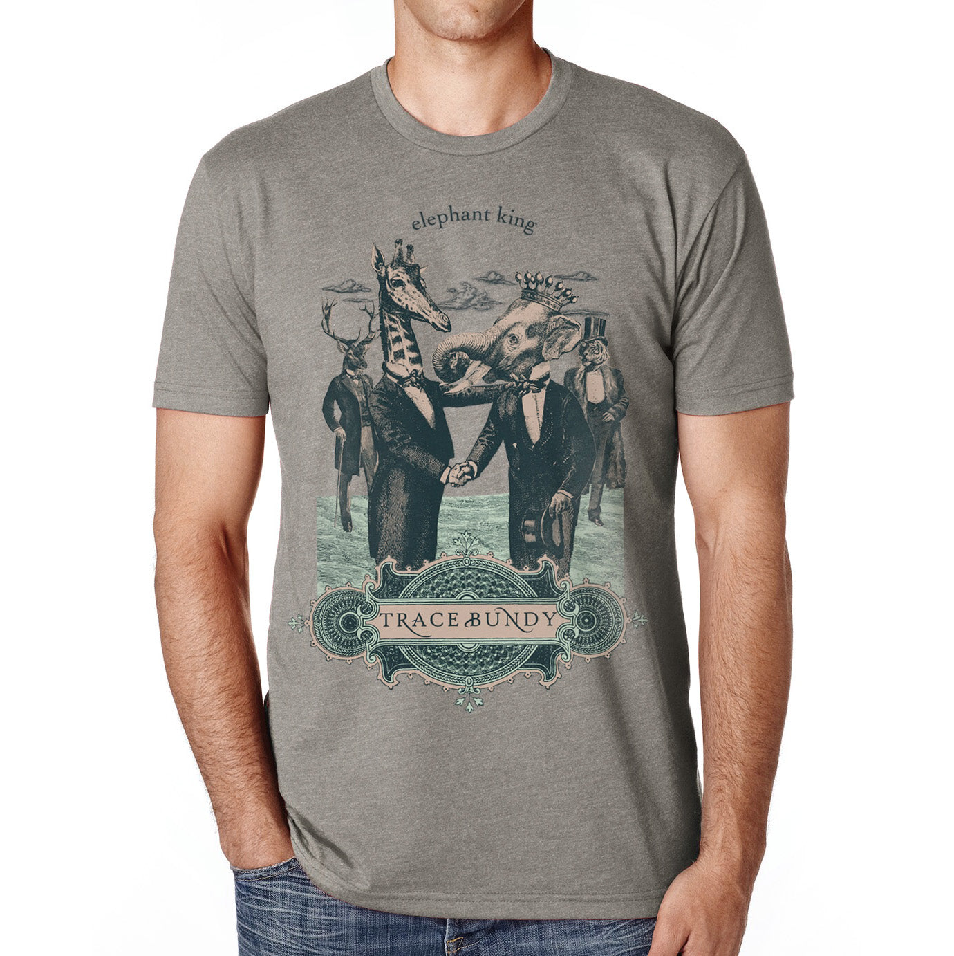 T-shirt: ELEPHANT KING - Unisex Shirt