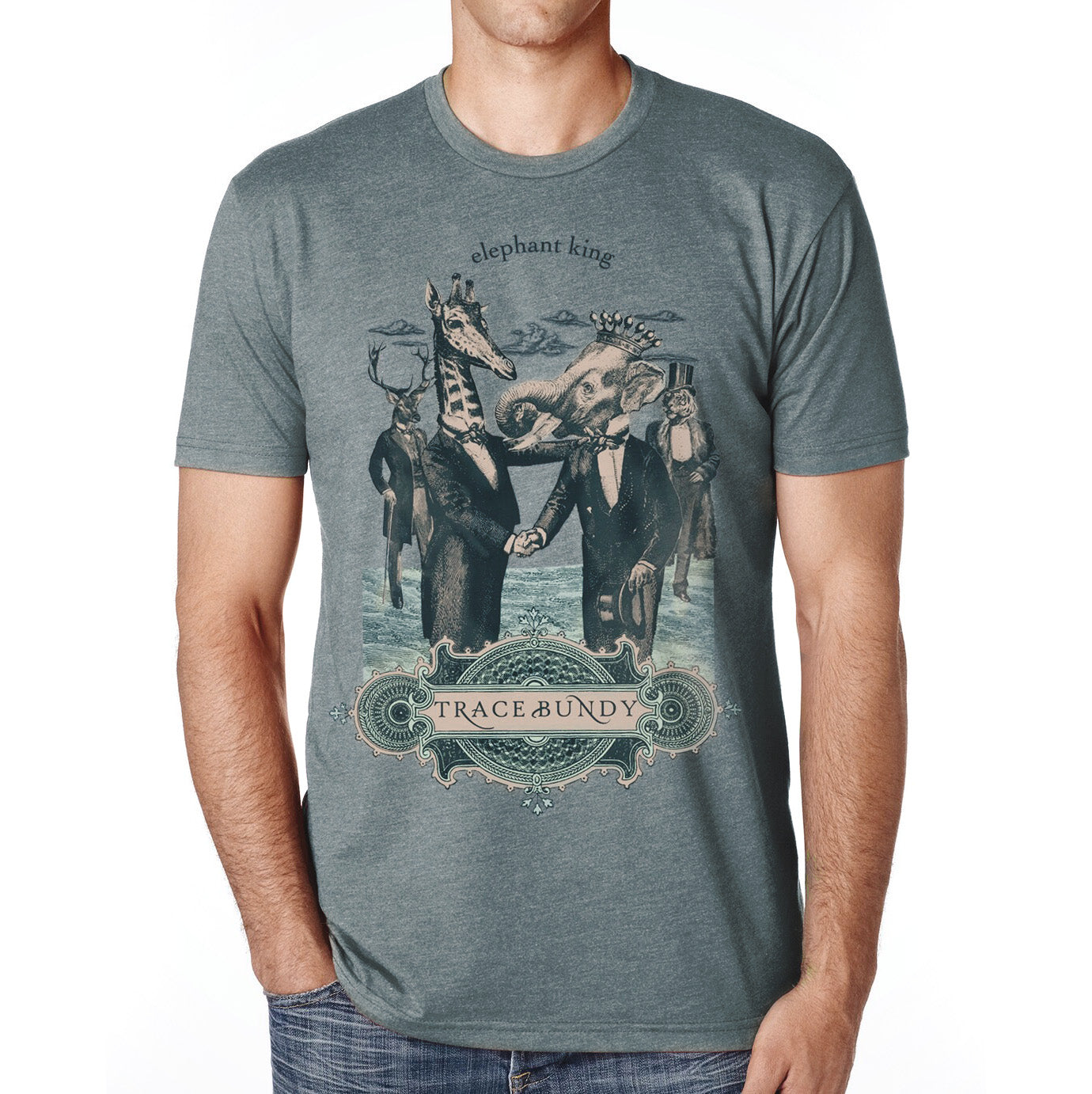 T-shirt: ELEPHANT KING - Unisex Shirt