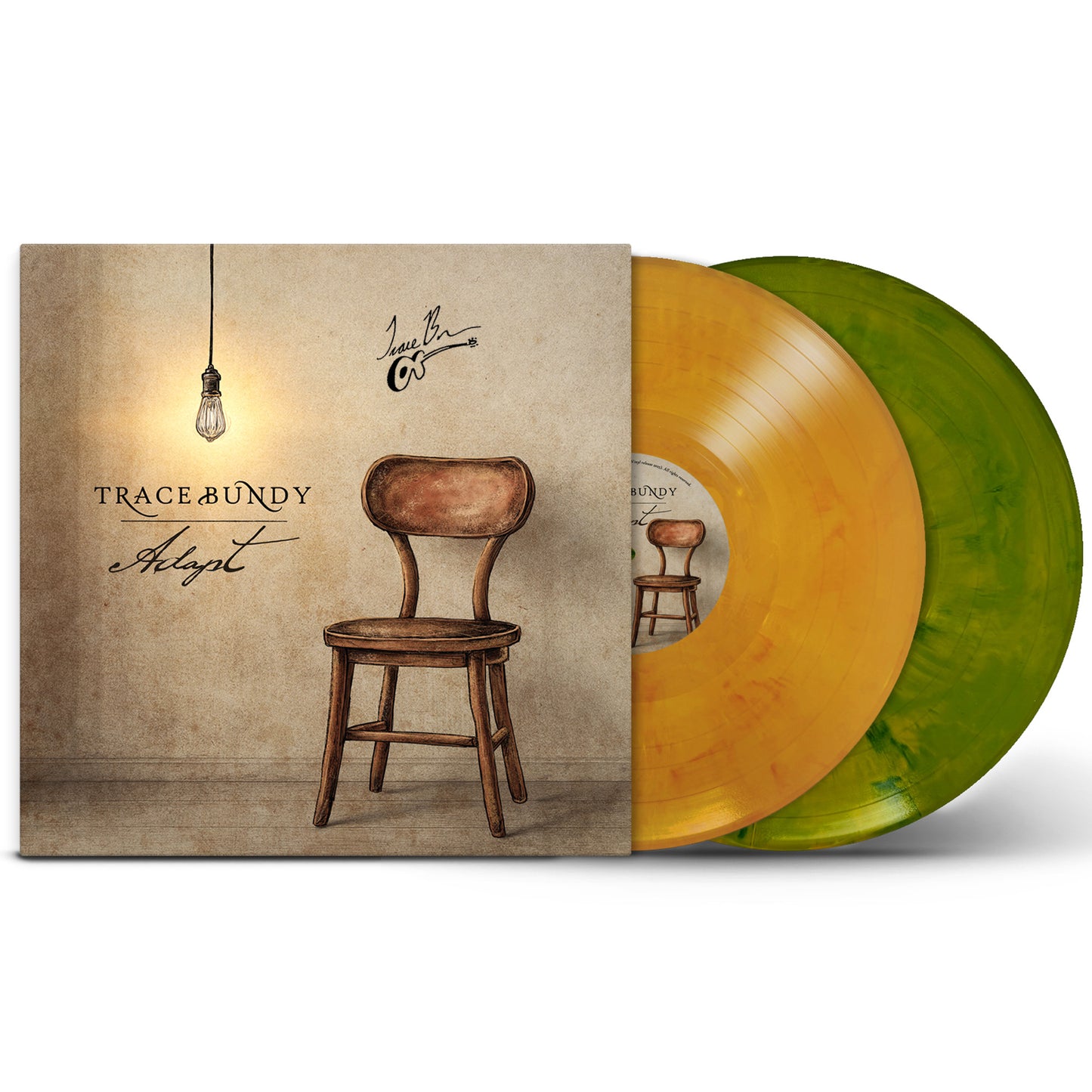 * ADAPT -LP/Vinyl (Custom hand-poured, autographed pressing)