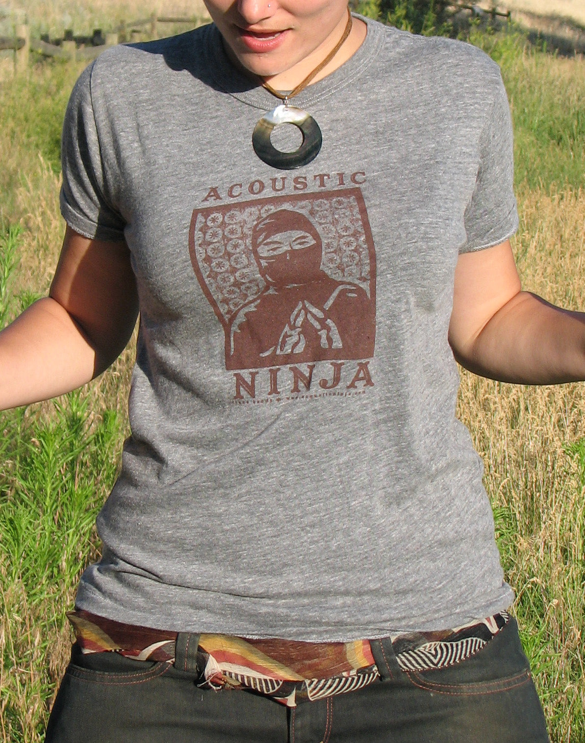 T-shirt: ACOUSTIC NINJA - Women's Shirt